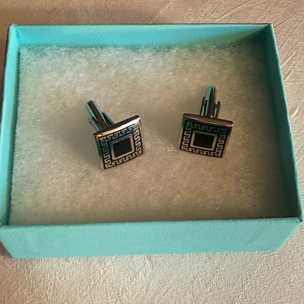 Elegant Silver Cufflinks